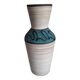 Vintage ceramic vase signed