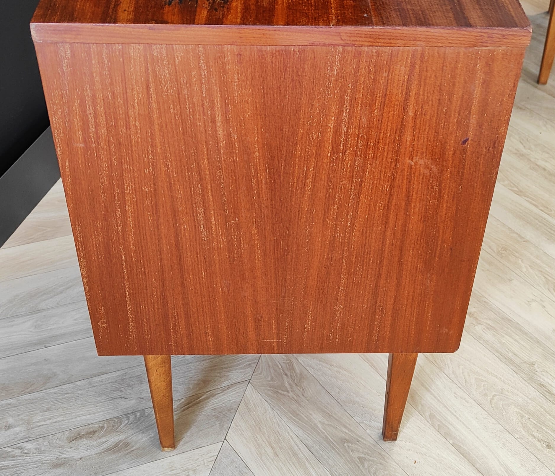 Two bedside tables, 50s