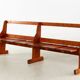 Swedish pine folding bench 1960s-1970s