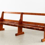 Banc pliant en pin suédois des années 1960-1970