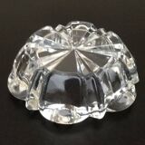 1970s Ashtray / Trinket Clear glass Reims France