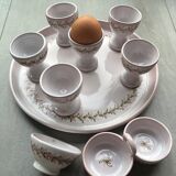 Egg cups, 9-piece service by Michel Spire