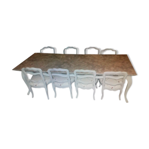 table et 10 chaises