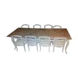 Table and 10 chairs