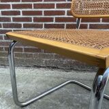 Chair model Cesca by Marcel Breuer with armrests B64