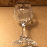 Set of 6 Cristal D'Arques Longchamp Vin France Vintage Stemmed Glasses