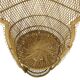 Large Rattan Wicker Peacock Chair Throne Emanuelle Boho 131cm