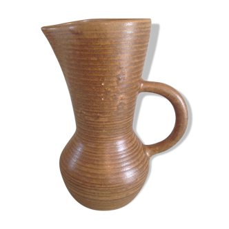 Pitcher vintage ceramic long neck