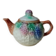 Antique teapot in slip