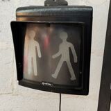 Industrial lamp metal pedestrian crossing a fastener 220 v and leds