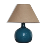 Wooden lamp turned France 1970