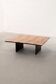 Bamboo coffee table by Axel Vervoordt, Belgium, 1980s