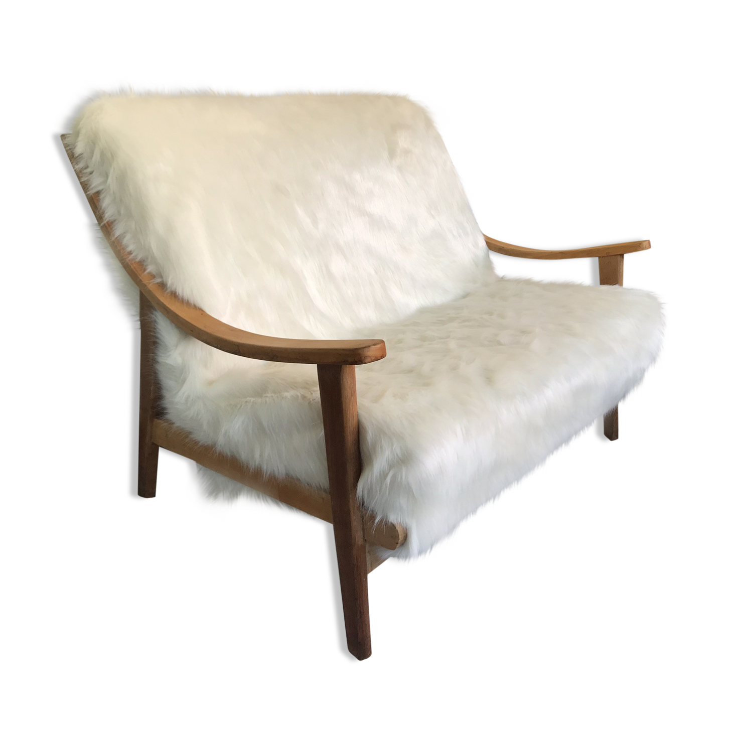 Bench suparest sheep skin 1950