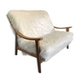 Bench suparest sheep skin 1950