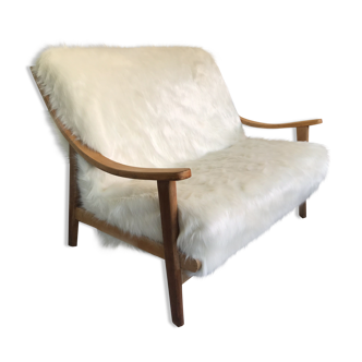 Bench suparest sheep skin 1950