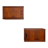 Set of 2 vintage floating nightstands