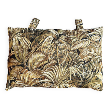 Coussin, tête de lit en Jacquard de coton ☐ 72 x 45 cm