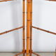 Porte-serviette imitation bambou 3 branches
