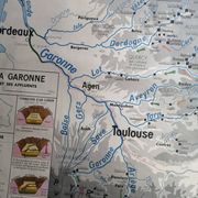 Old MDI school map: France “Industrial crops and forests”