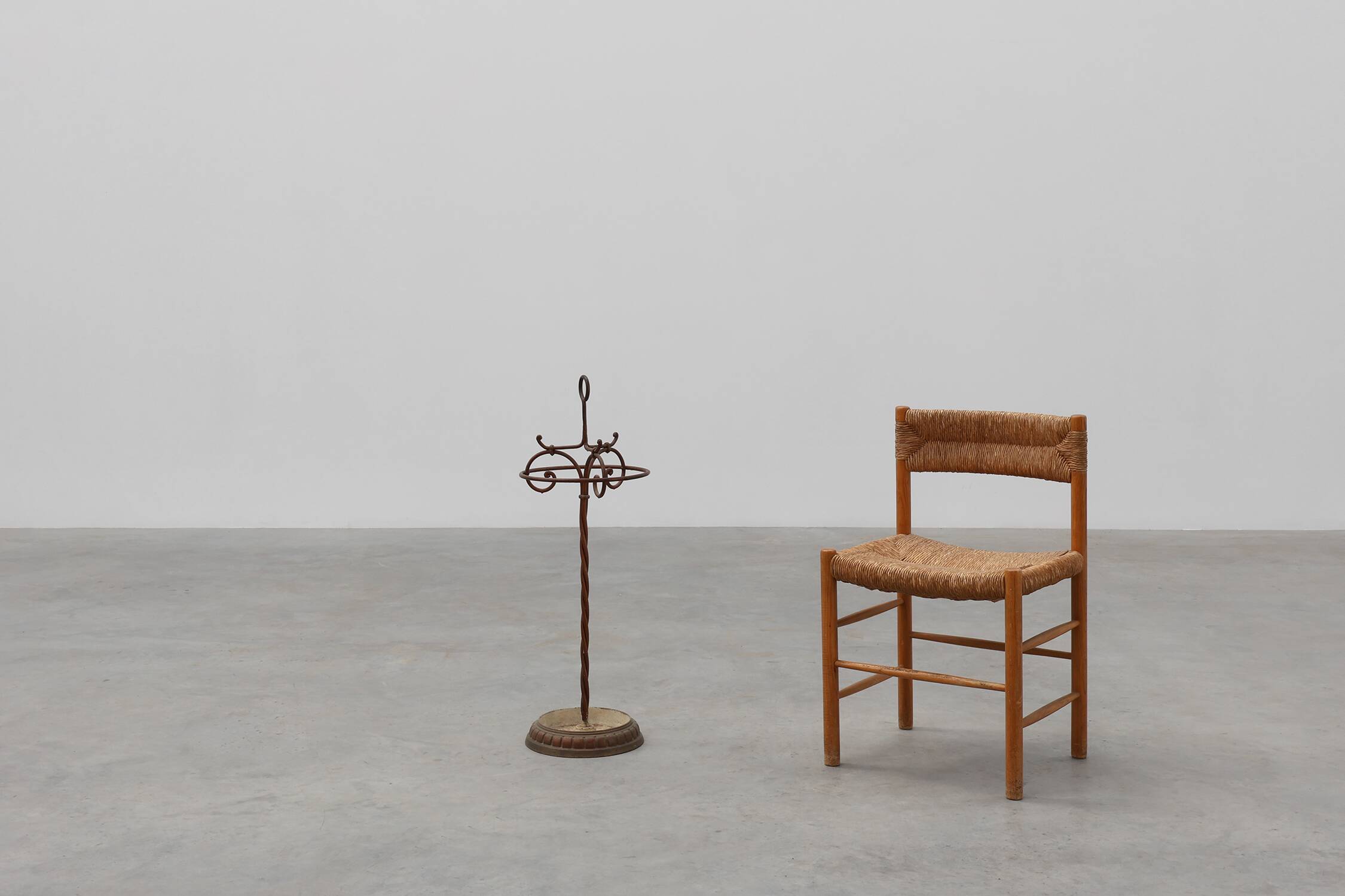 Antique cast iron umbrella stand, France ca. 1900