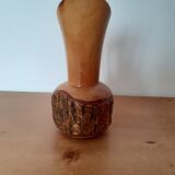 Vase en bois monobloc