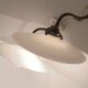 Pair of opaline wall lamps