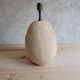 Natural stone lamp foot 70s