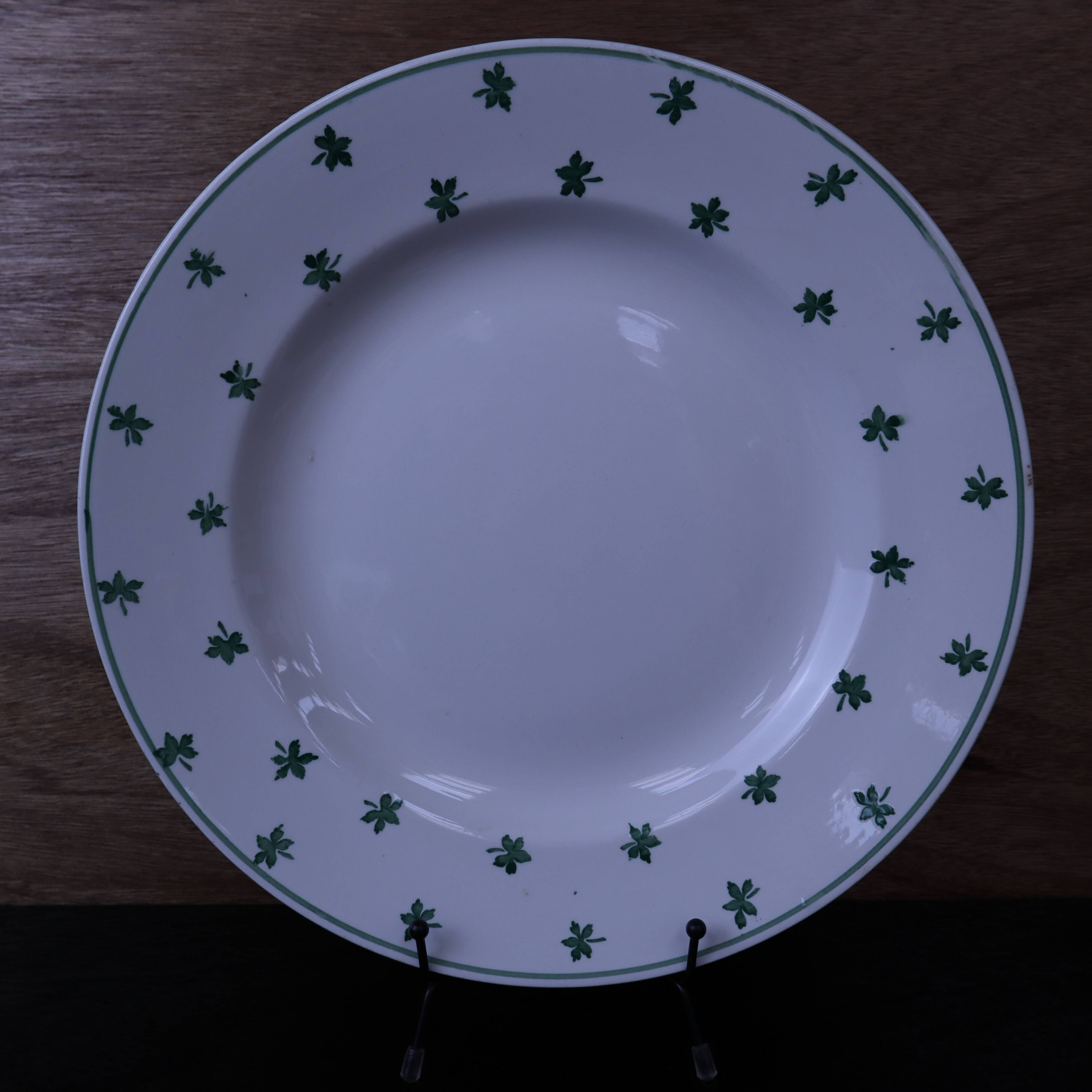 Round serving plate 5200 Sarreguemines and Digoin Vintage