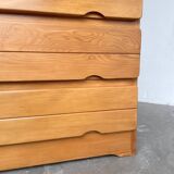 Commode en pin années 80