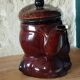 Vintage figurative teapot dog detective – English ceramic – 1960s