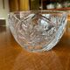 Pinwheel cut crystal bowl - bowl - empty pocket