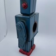 Robot ancien - métal/tôle peint - style tin toys - vintage