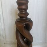 Vintage wooden lamp 47cm