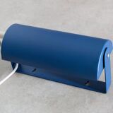 Lampe de lit vintage en métal bleu