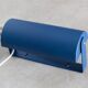 Vintage blue metal bed lamp