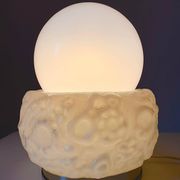Space Age Murano "Osso" Table Lamp, Italy 1970