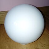 White opaline globe