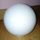 White opaline globe