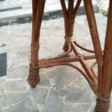 Braided Wicker stool