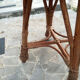 Braided Wicker stool