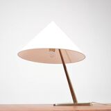 Brass table lamp with in the style of Rupert Nikoll
