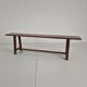 Pair of 19th century French rustic benches – solid oak