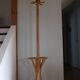 BAUMANN light-colored coat and umbrella stand with olive top