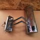 Old Mauro Marzollo Style TVE Wall Lamp Chromed Metal Milano Vintage