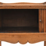 Curtain bedside table