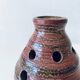 Stoneware flower spike vase signed Chouzet