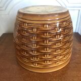 Vintage ceramic pot cover