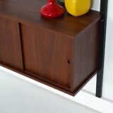 Teak shelving unit, Danish design, 1960s, production: Denmark