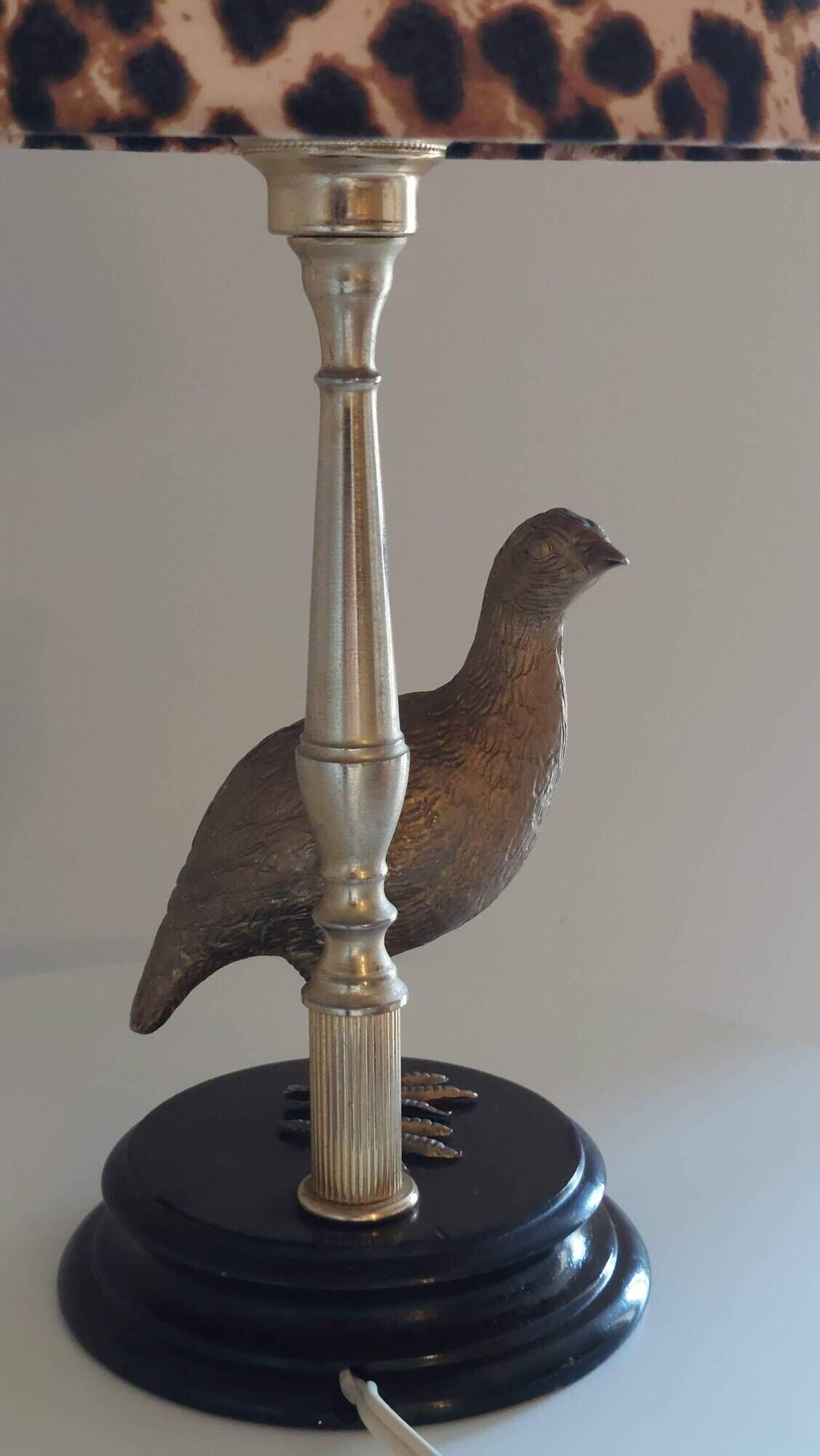Lampe vintage en laiton, style Maison Charles, années 50–70