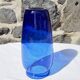 Blue glass vase